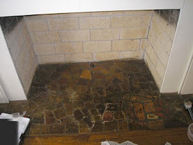 Fireplace Decorating Firebox Paint