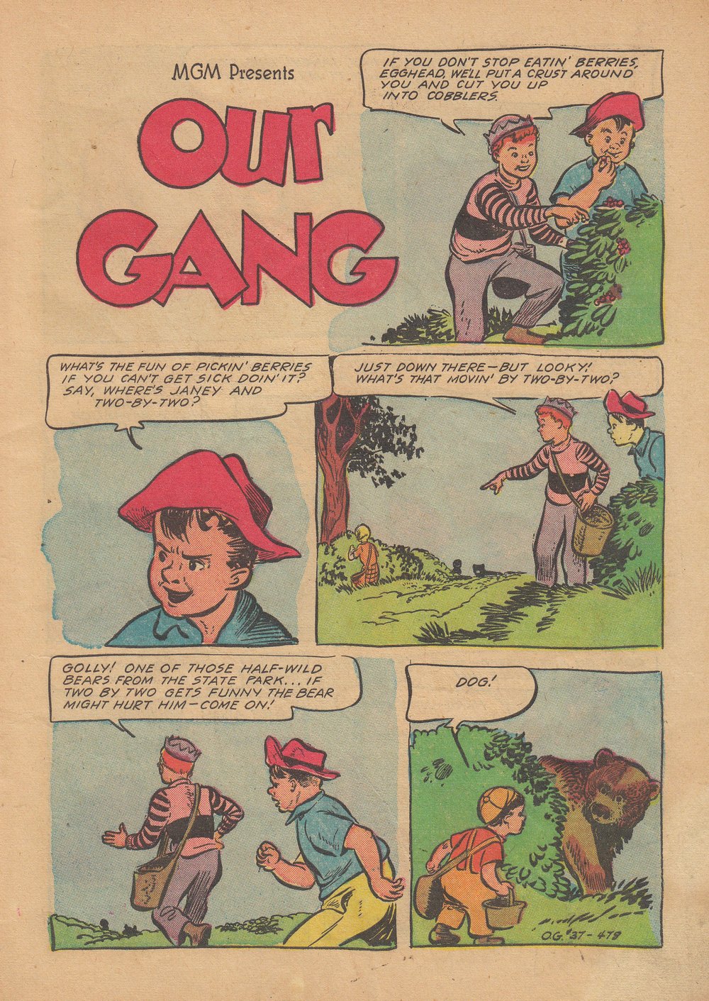 Read online Our Gang with Tom & Jerry comic -  Issue #37 - 3