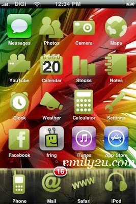 Download Go Green iPhone Skin