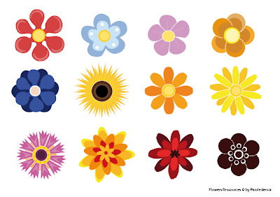 Vector Flowers ~ graphic design, designer, vector, art, vector works ...