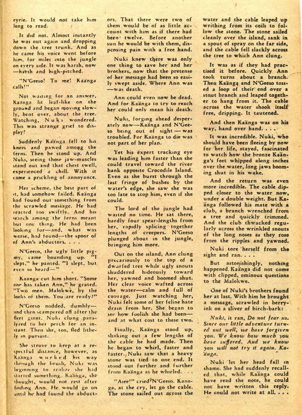 Read online Jungle Comics comic -  Issue #67 - 37