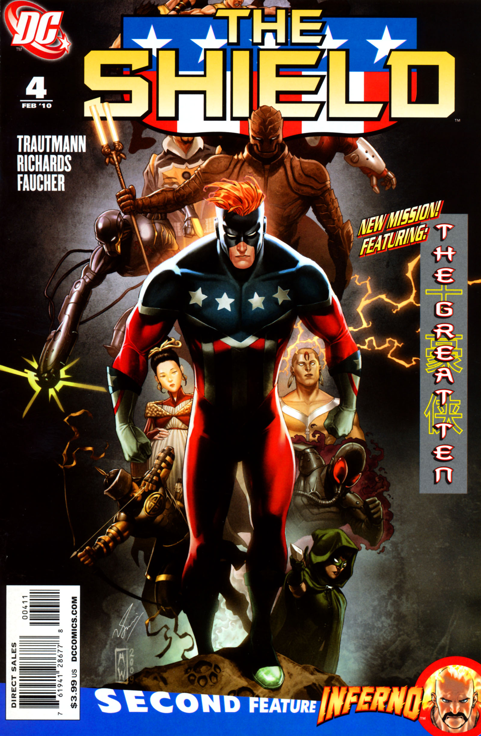 Read online The Shield (2009) comic -  Issue #4 - 1