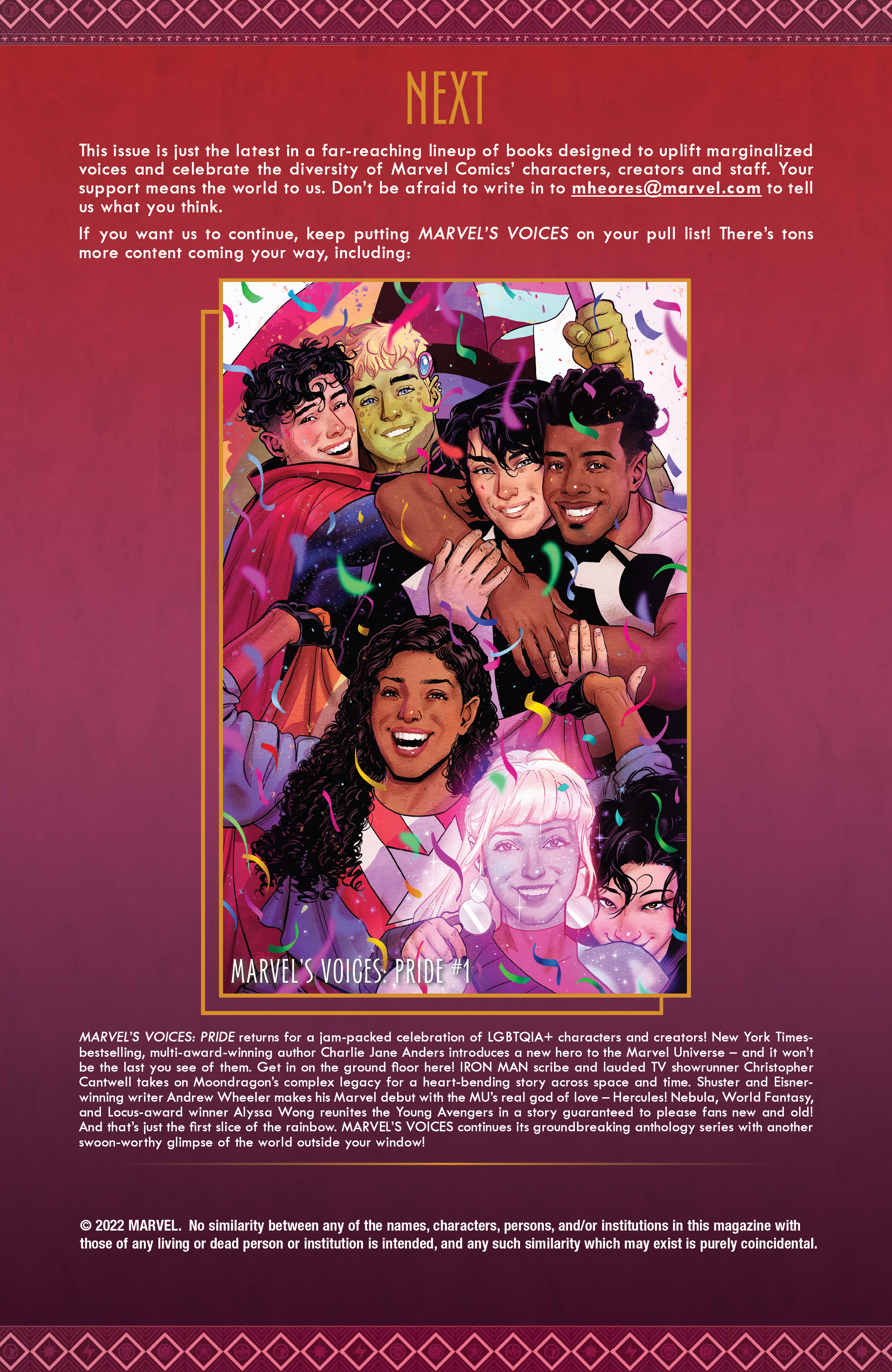 Read online Marvel's Voices: Identity (2022) comic -  Issue # Full - 47
