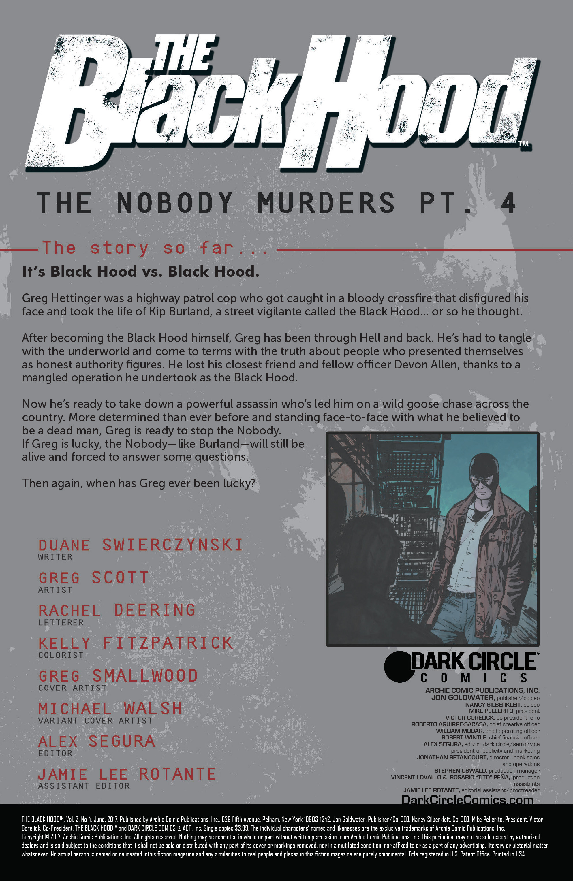 Read online The Black Hood (2016) comic -  Issue #4 - 2