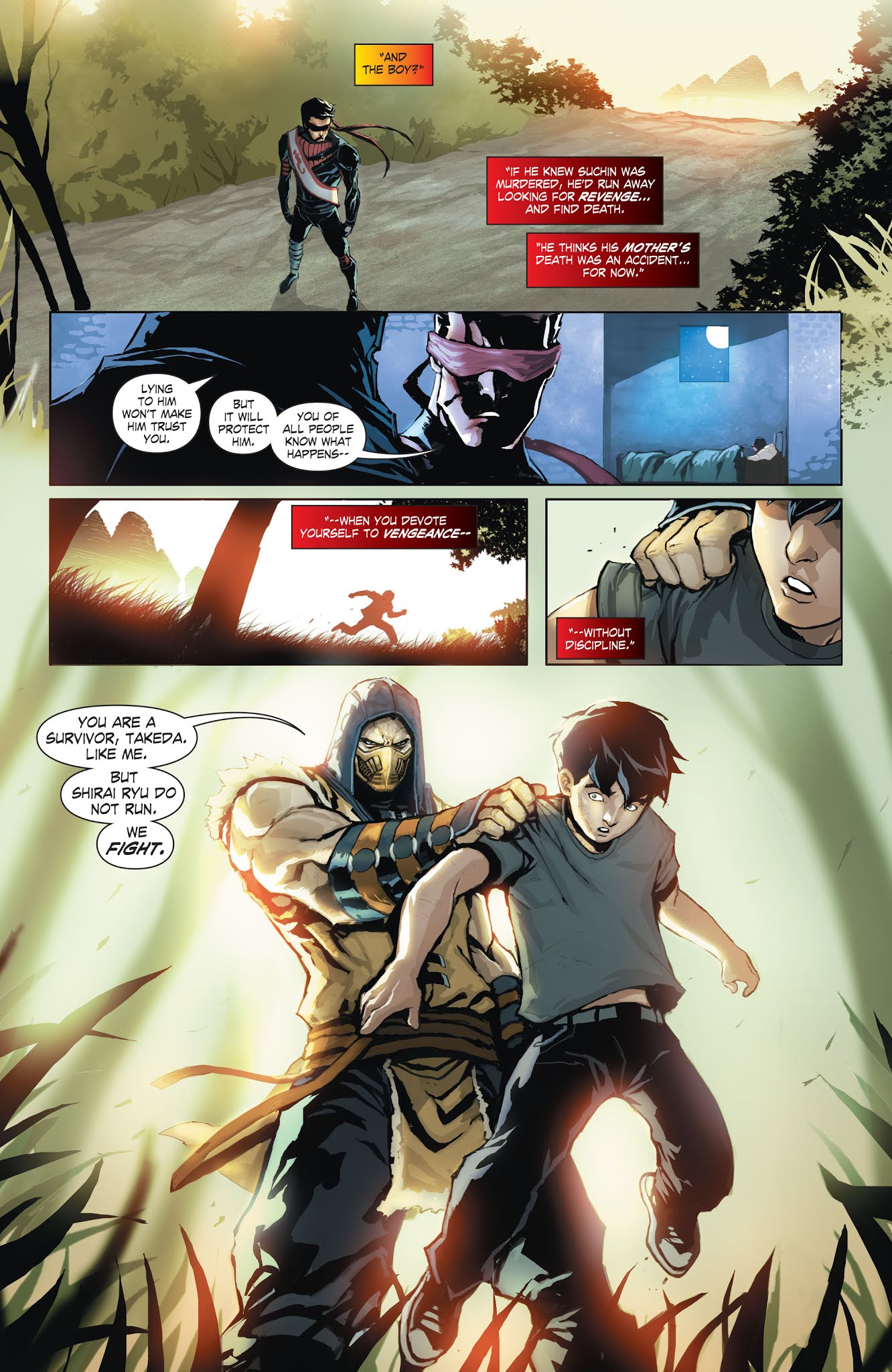 Read online Mortal Kombat X [I] comic -  Issue # _TPB 1 - 14