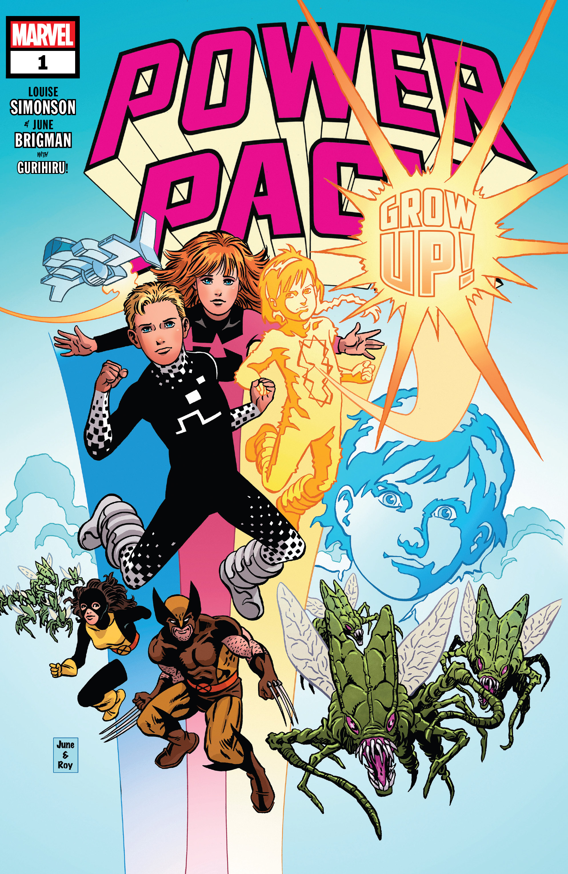 Read online Power Pack: Grow Up! comic -  Issue # Full - 1