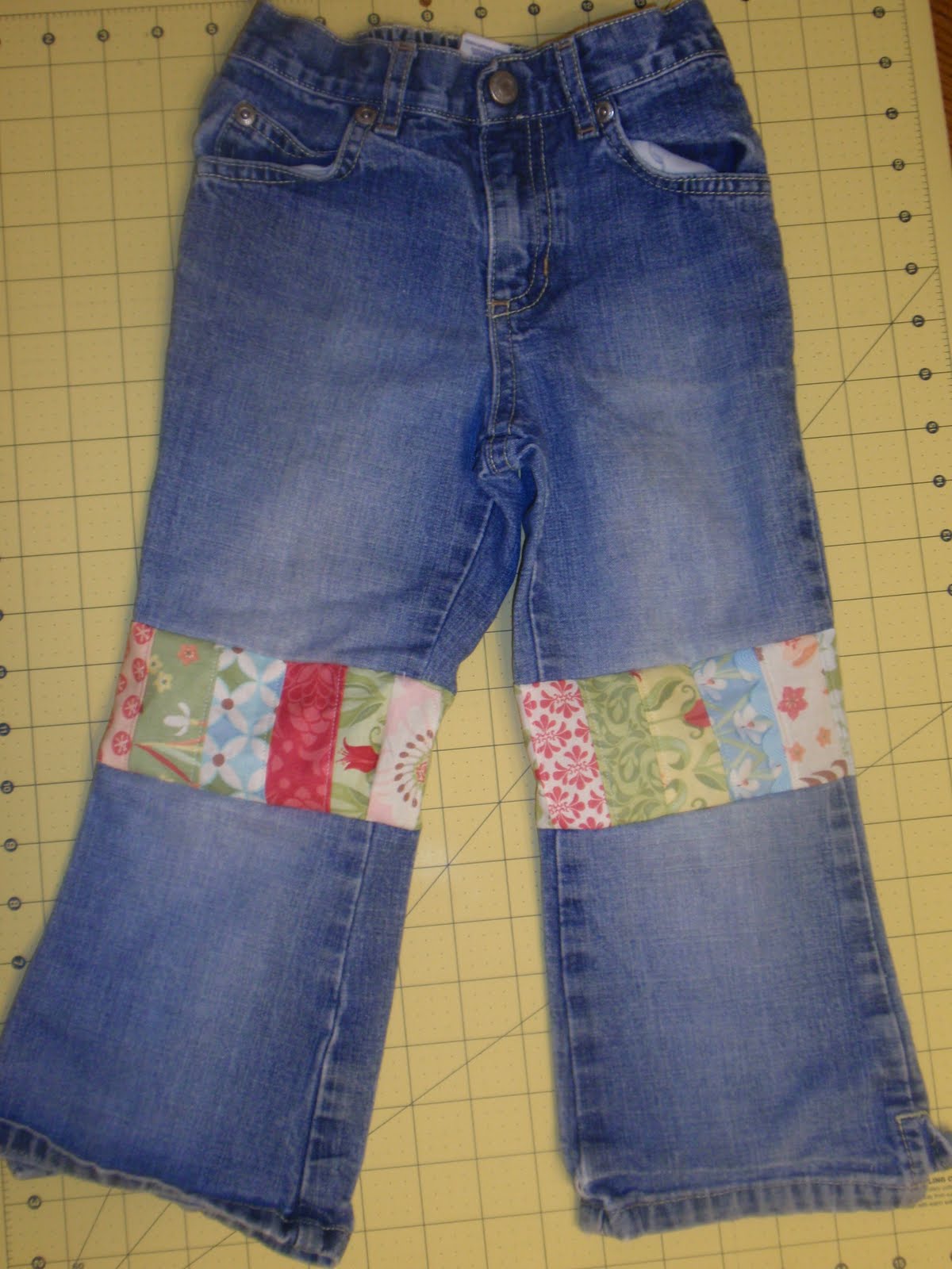 Diary of a Crafty Lady: Patching up some Holey Jeans