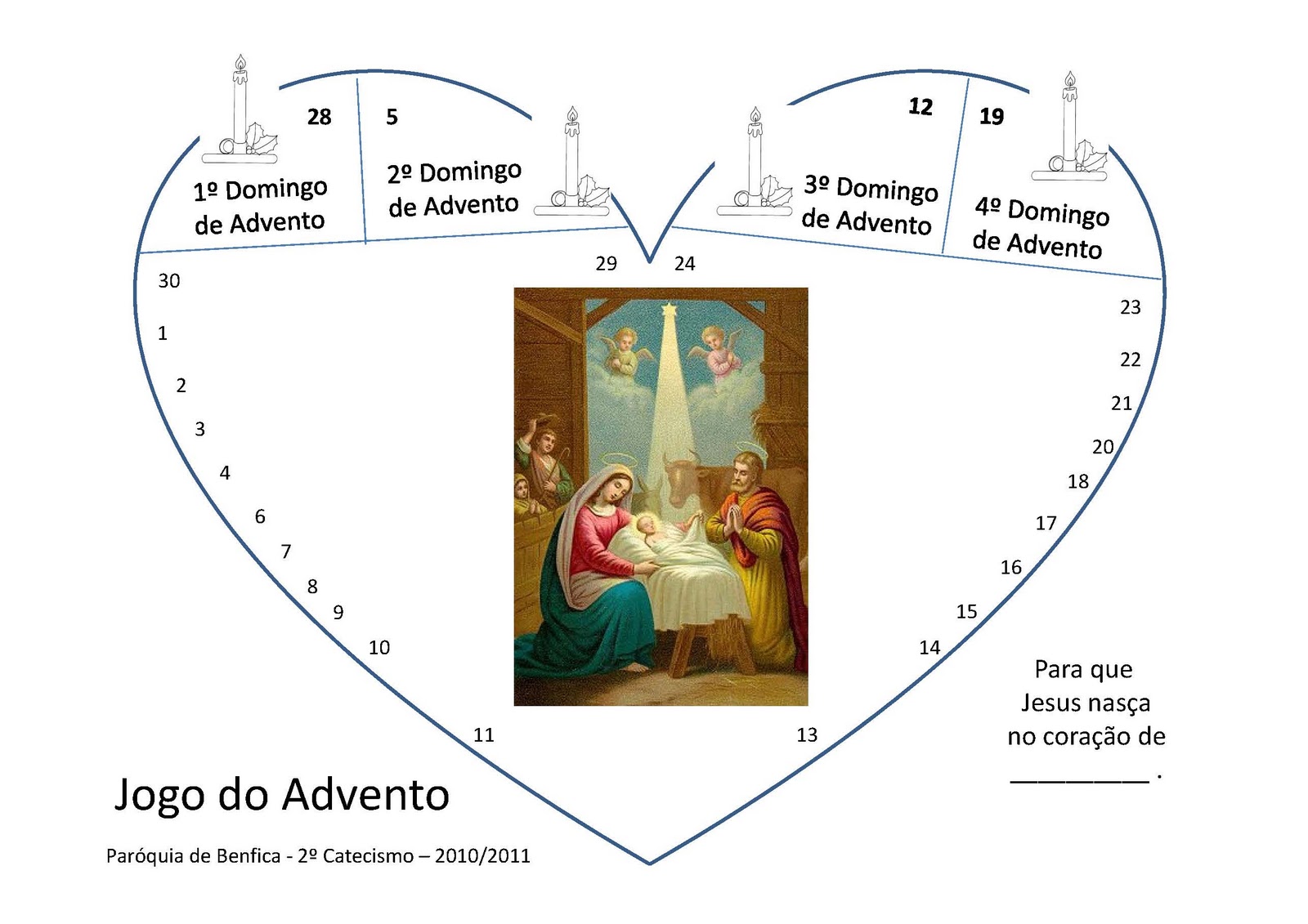 Catequese da Paróquia de BenficaLisboa Começa o Advento neste Domingo