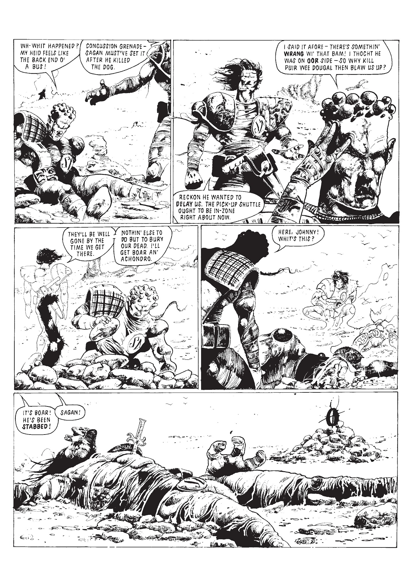 Read online Strontium Dog: Search/Destroy Agency Files comic -  Issue # TPB 4 - 341