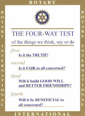 The Four-Way Test