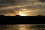 Sunset at Hebgen Lake