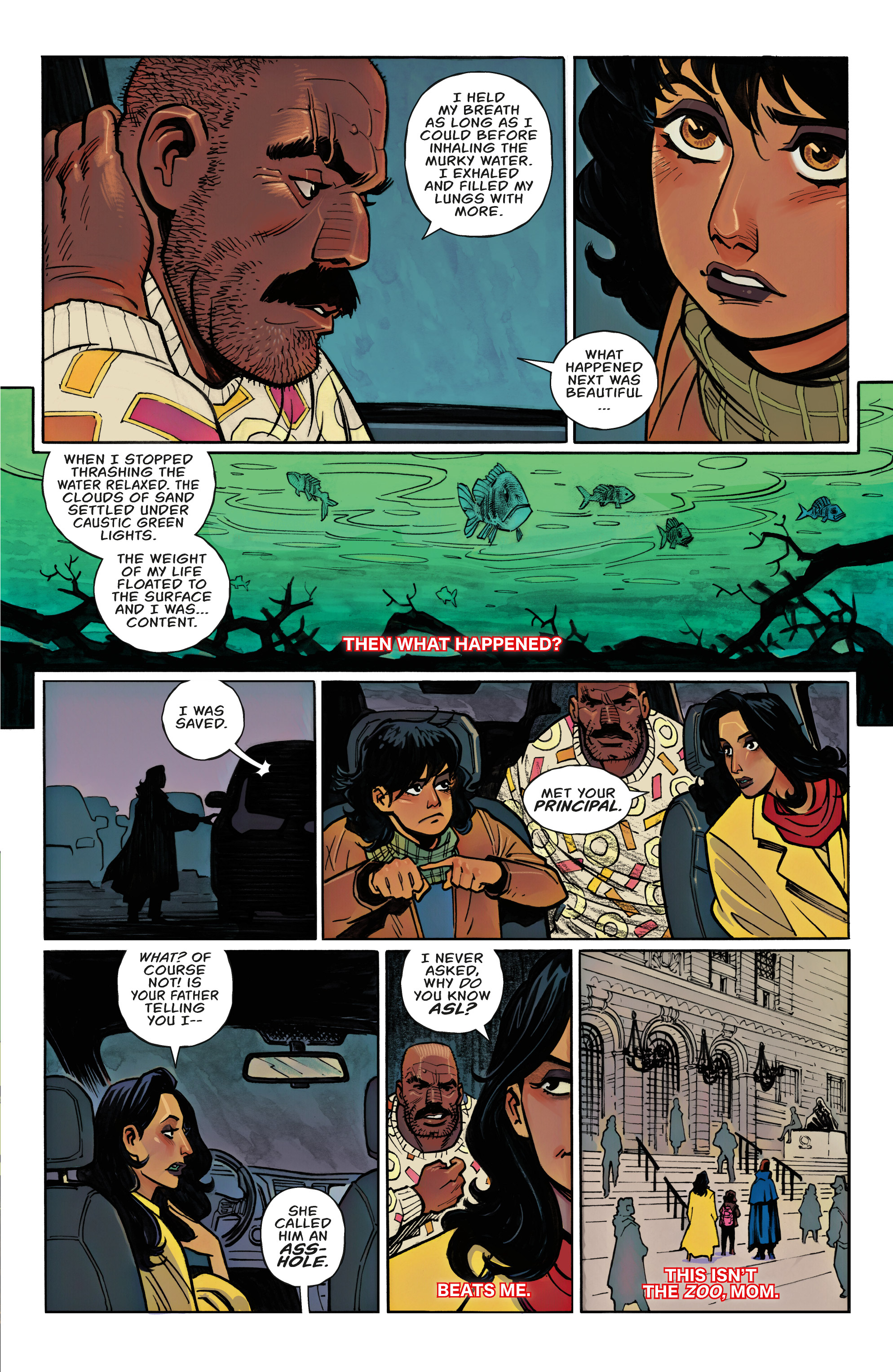 Read online Last Stop On the Red Line comic -  Issue #3 - 11