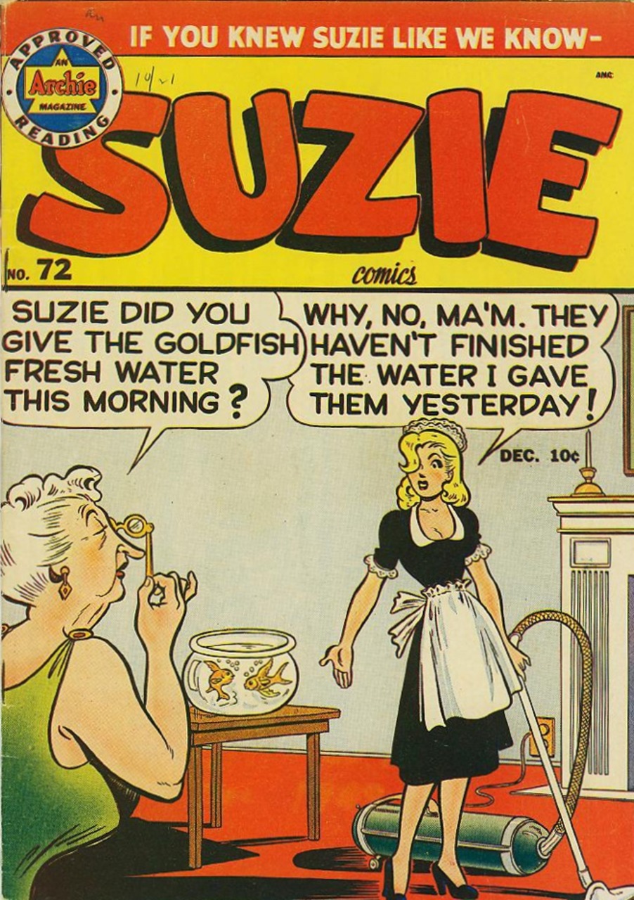 Read online Suzie Comics comic -  Issue #72 - 1
