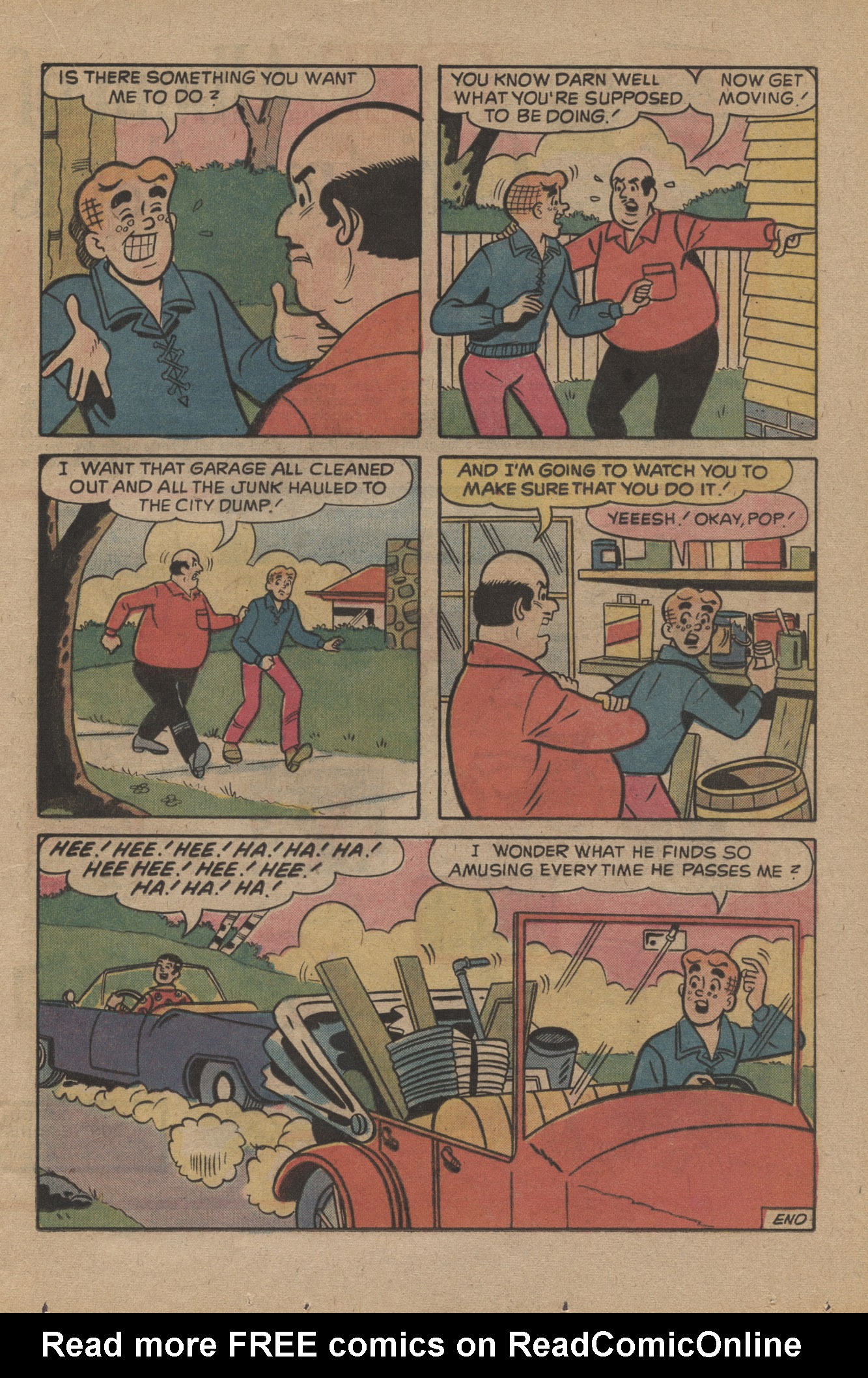 Read online Reggie and Me (1966) comic -  Issue #72 - 17