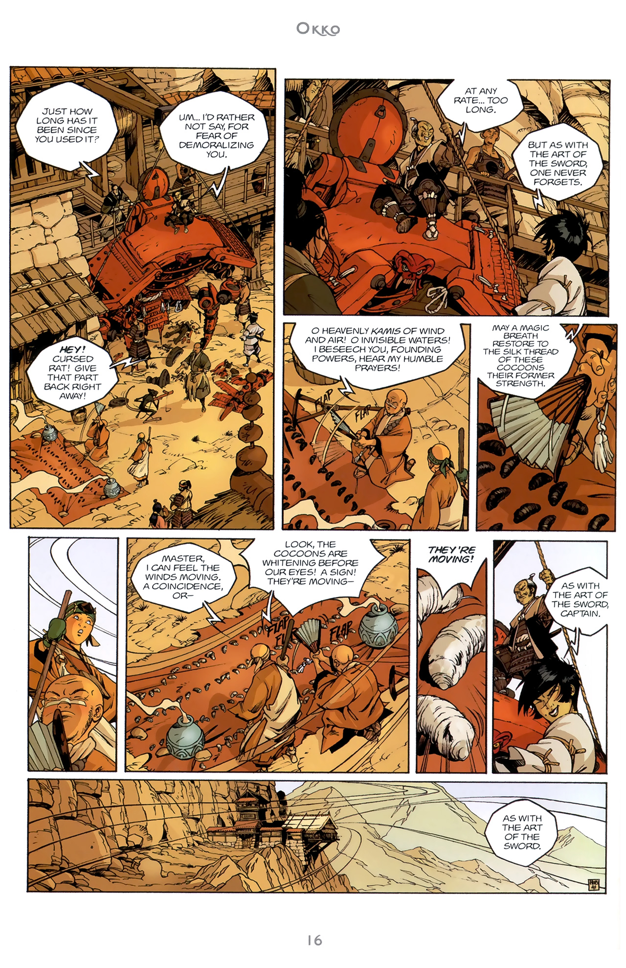 Read online Okko: The Cycle of Earth comic -  Issue #4 - 16