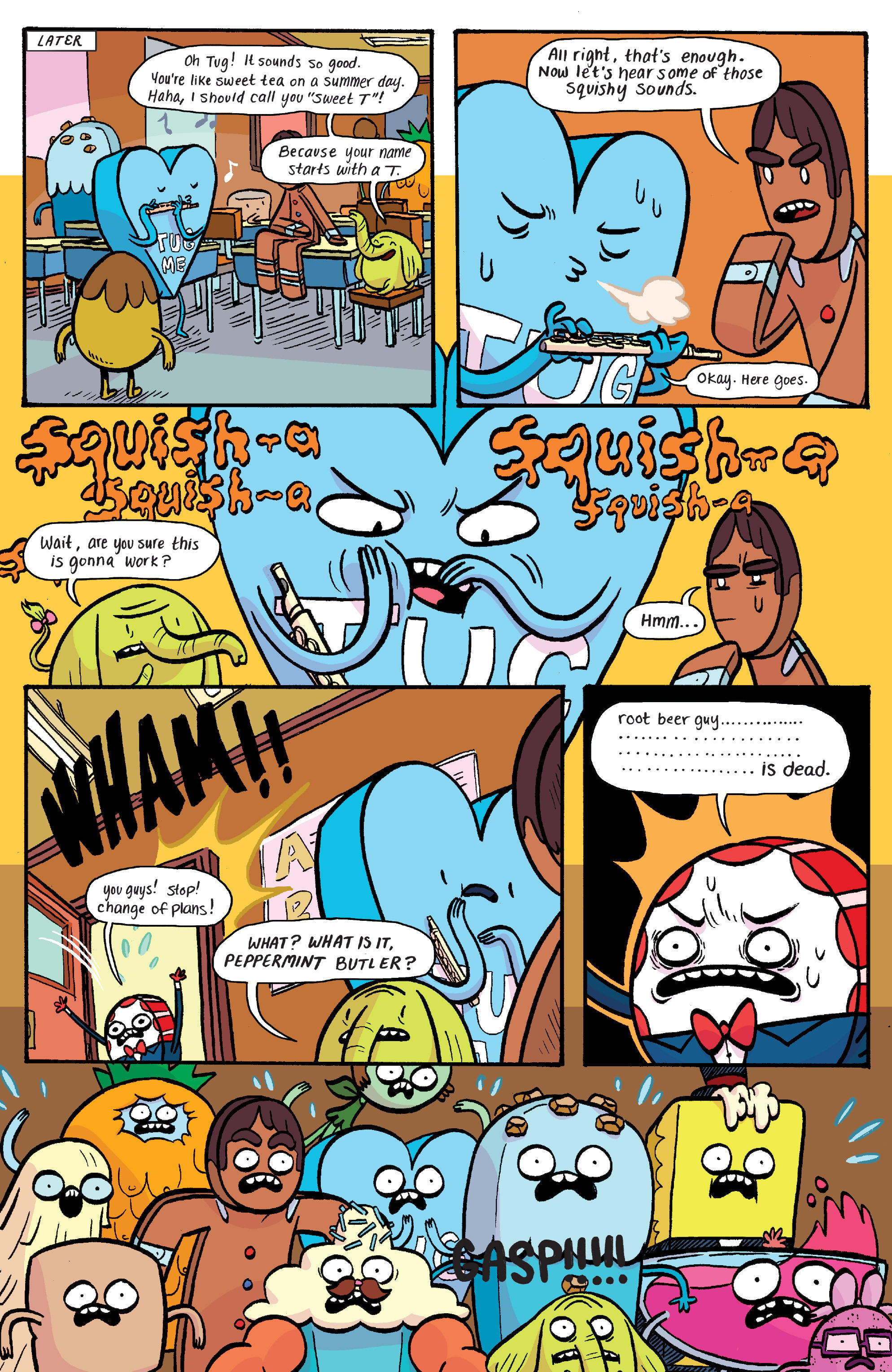 Read online Adventure Time: Banana Guard Academ comic -  Issue #4 - 14