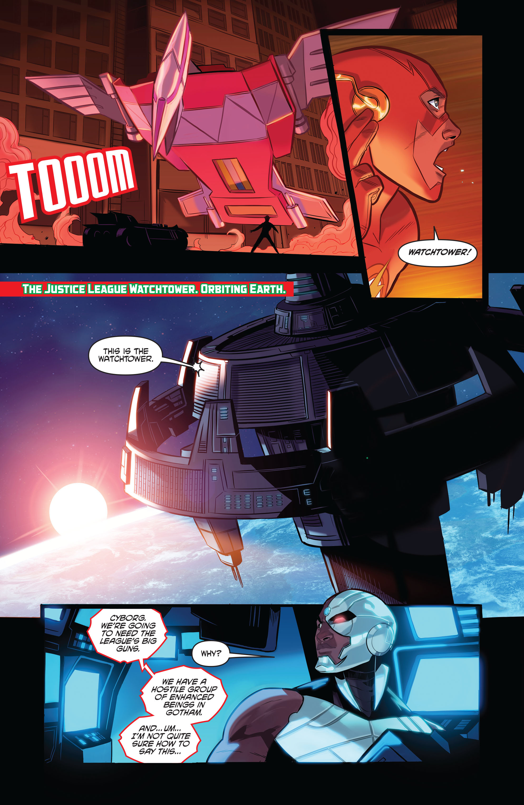 Read online Justice League/Mighty Morphin' Power Rangers comic -  Issue #1 - 29