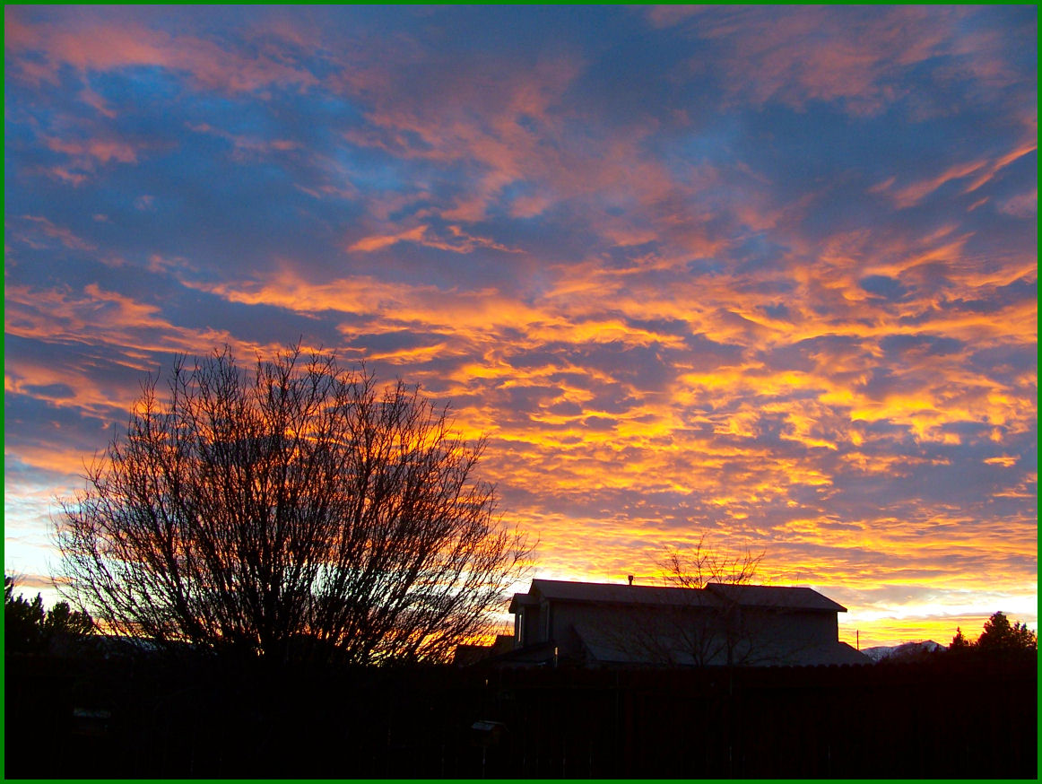 Rick's Green Grass Nevada Sunsets