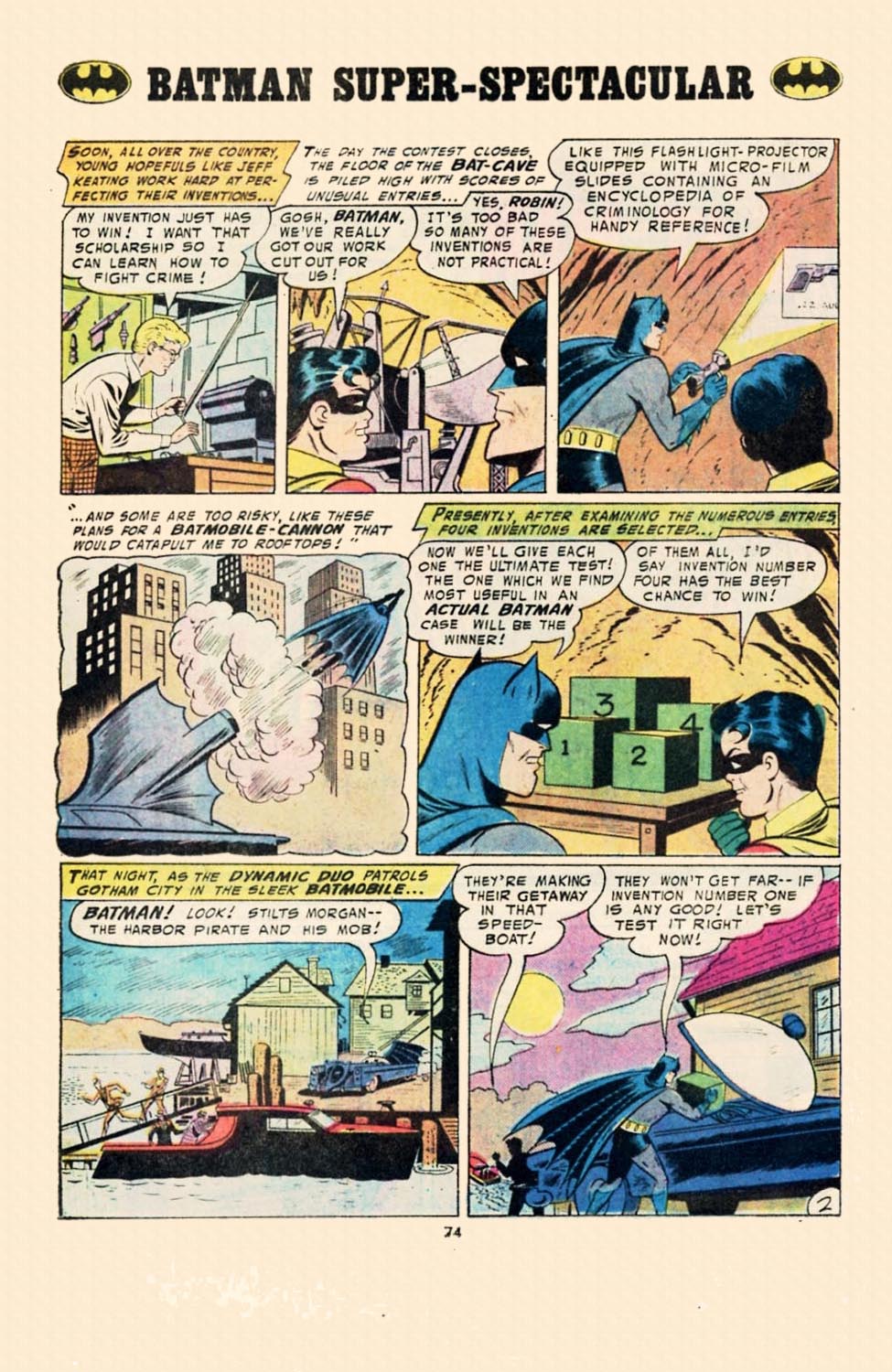Read online Batman (1940) comic -  Issue #261 - 74