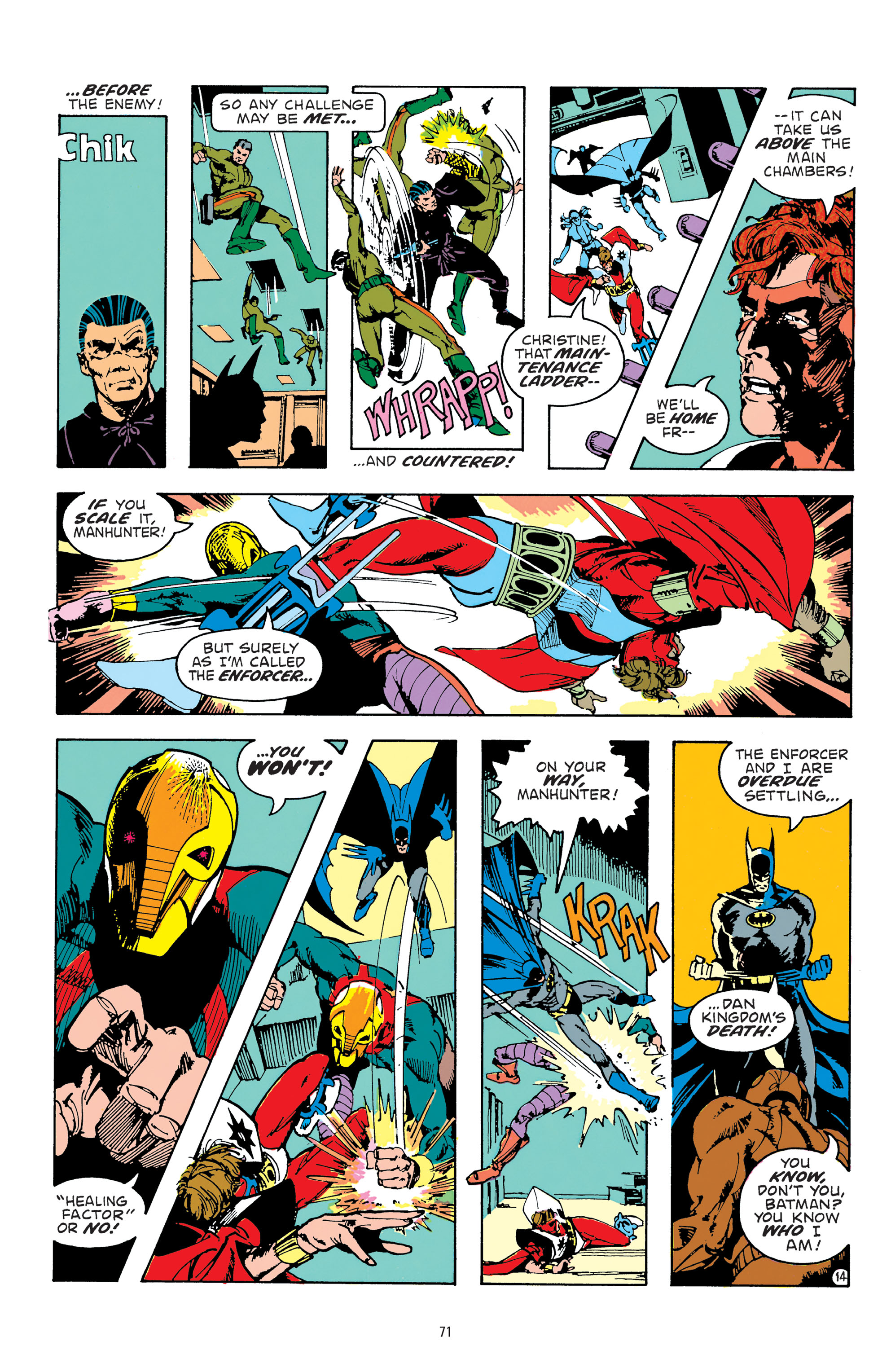 Read online Manhunter by Archie Goodwin and Walter Simonson Deluxe Edition comic -  Issue # TPB - 71