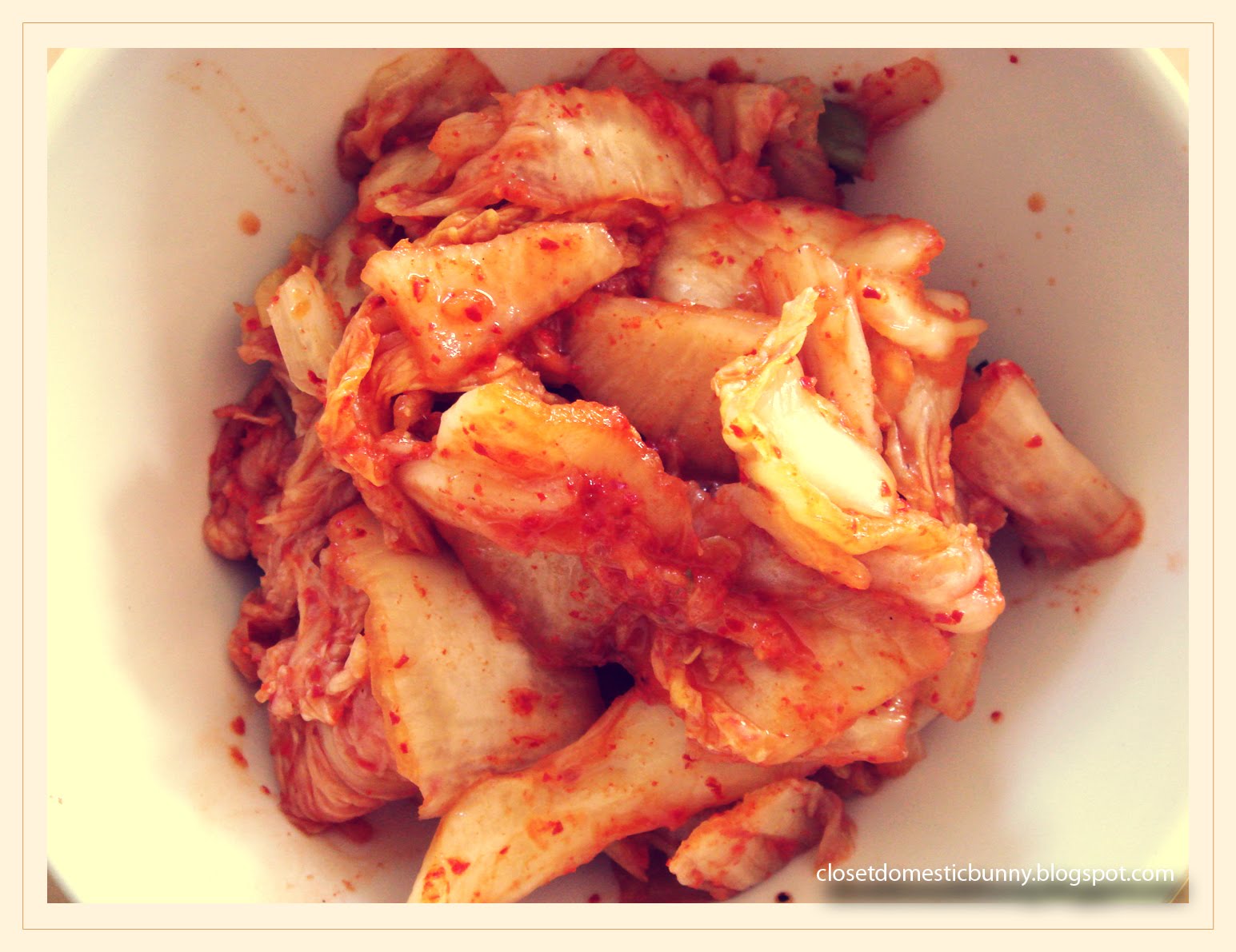 cooking. eating. carousing. newbie kimchi pork