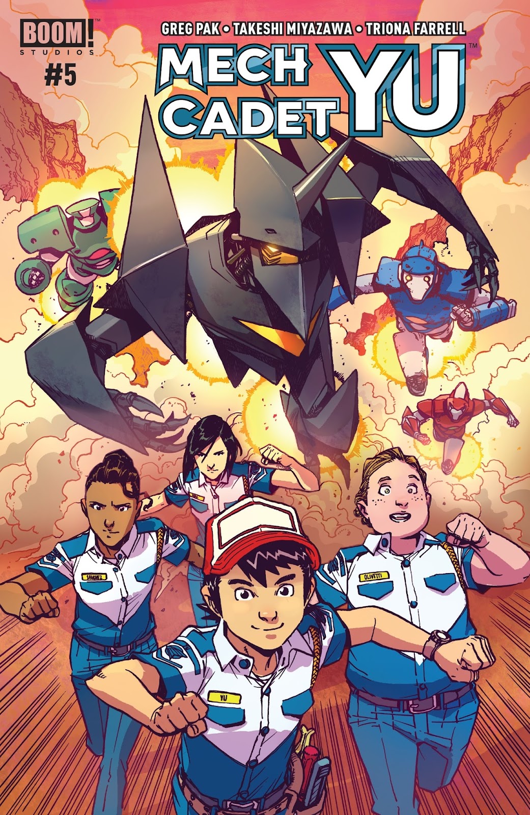 Mech Cadet Yu issue 5 - Page 1