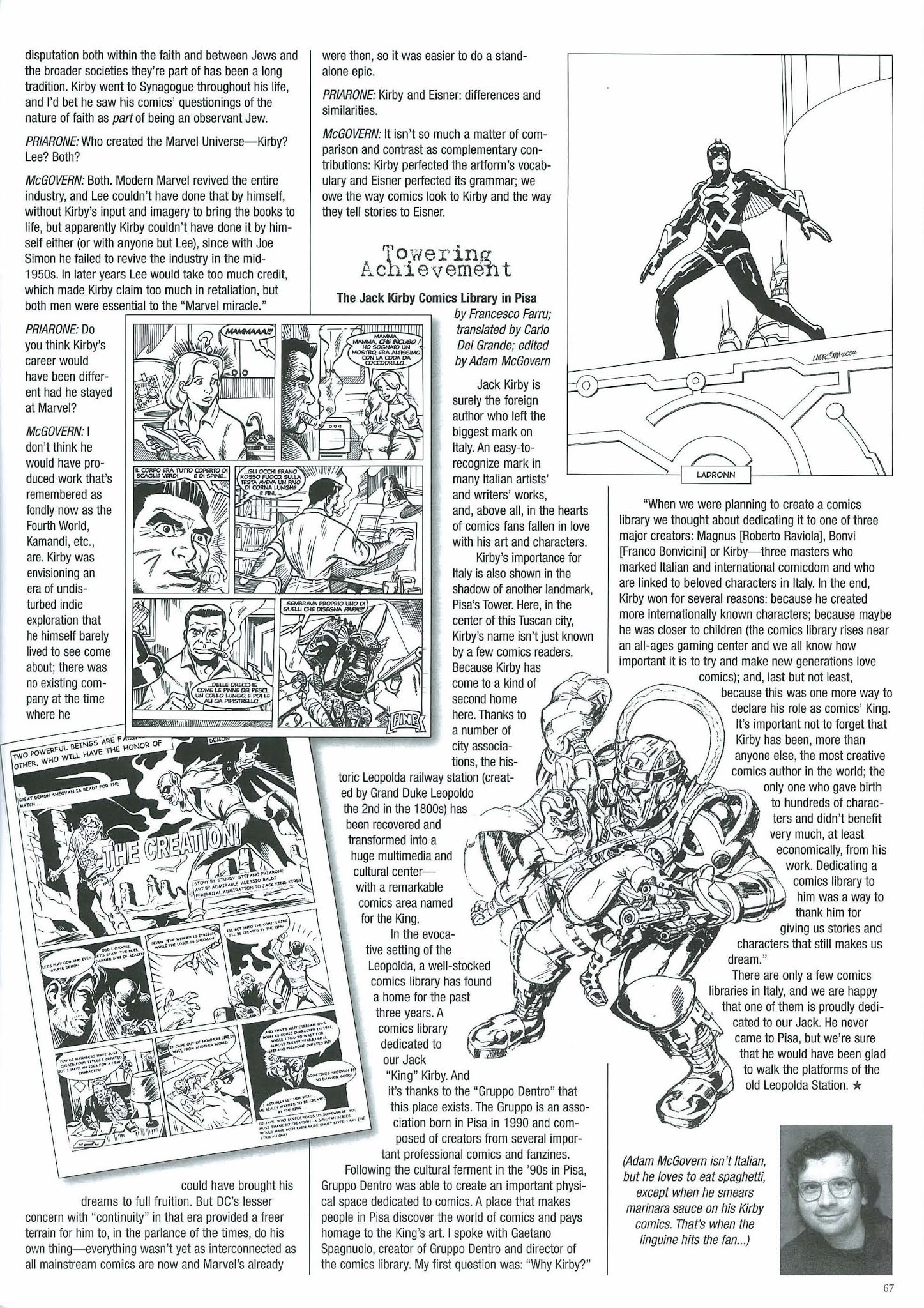 Read online The Jack Kirby Collector comic -  Issue #43 - 69