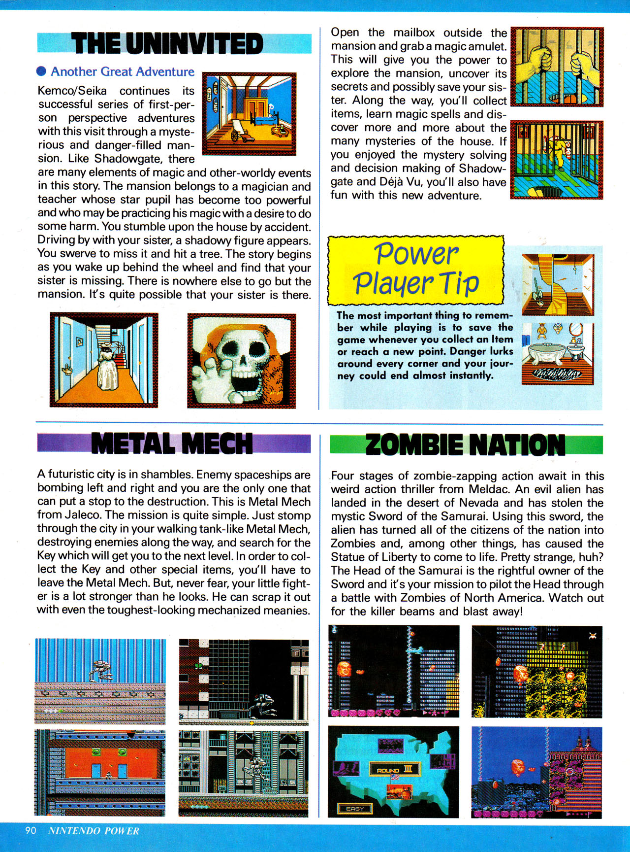 Read online Nintendo Power comic -  Issue #23 - 97