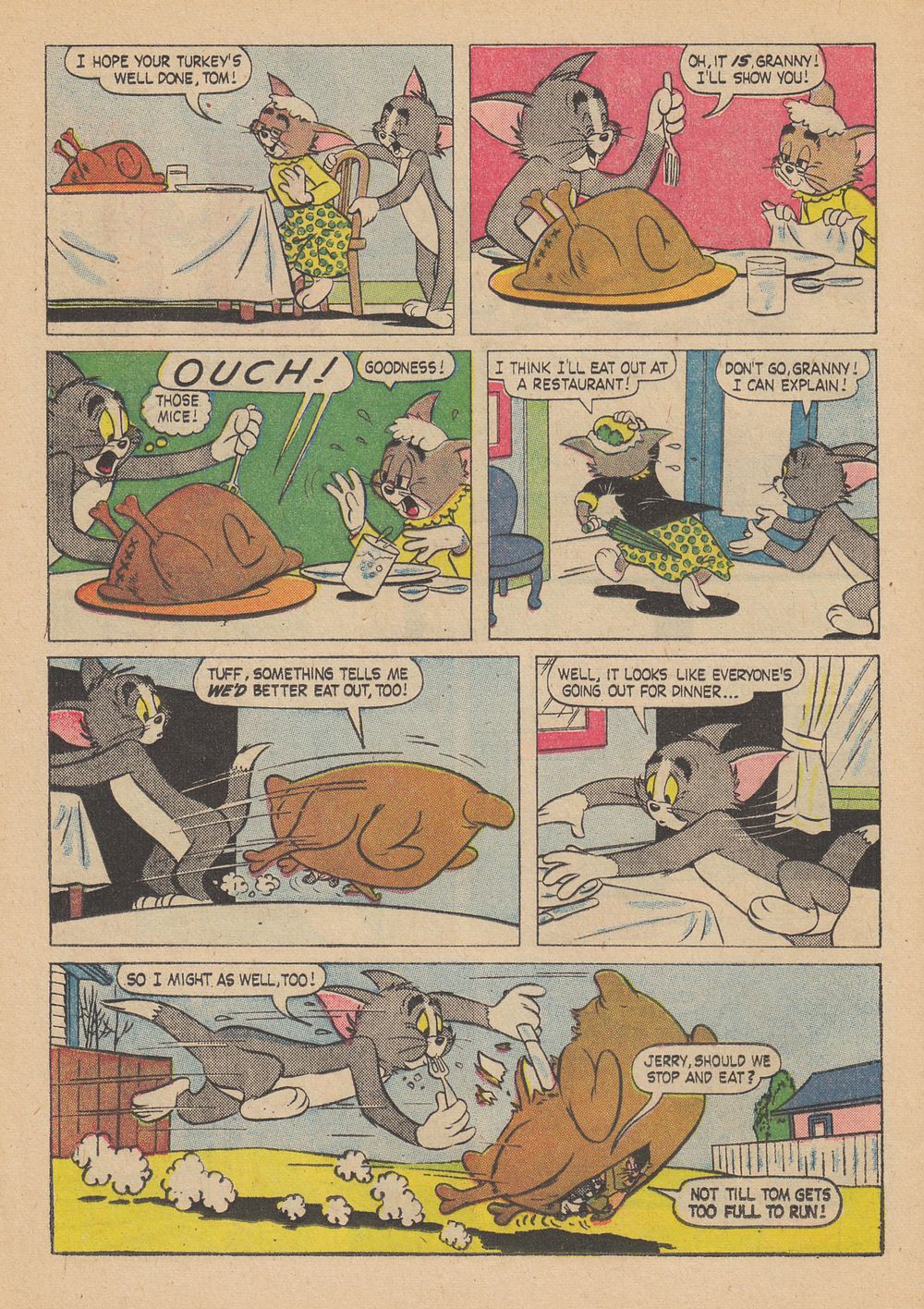 Read online Tom & Jerry Comics comic -  Issue #184 - 12