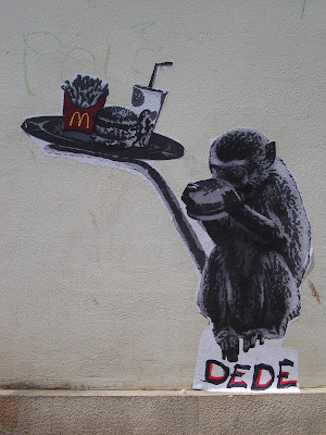 Dede Poster - McDonalds Monkey