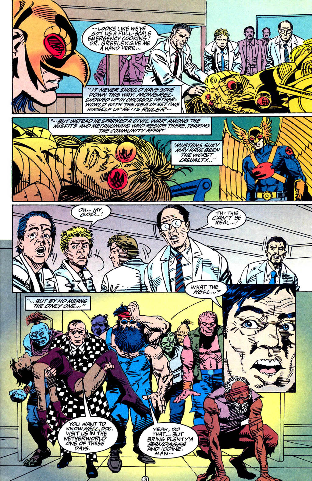 Hawkman (1993) Issue #8 #11 - English 4