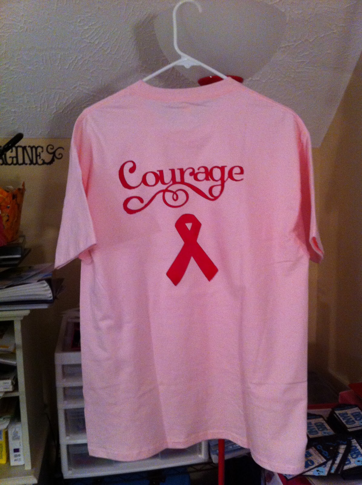 TShirt Using Yudo & Pink Journey Cricut Cartridge