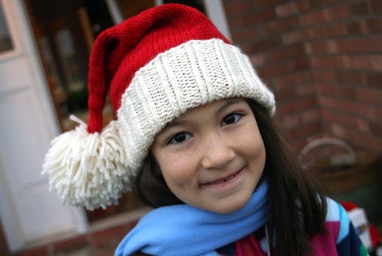 You know how we're an art family...: Santa Hat for kids ...