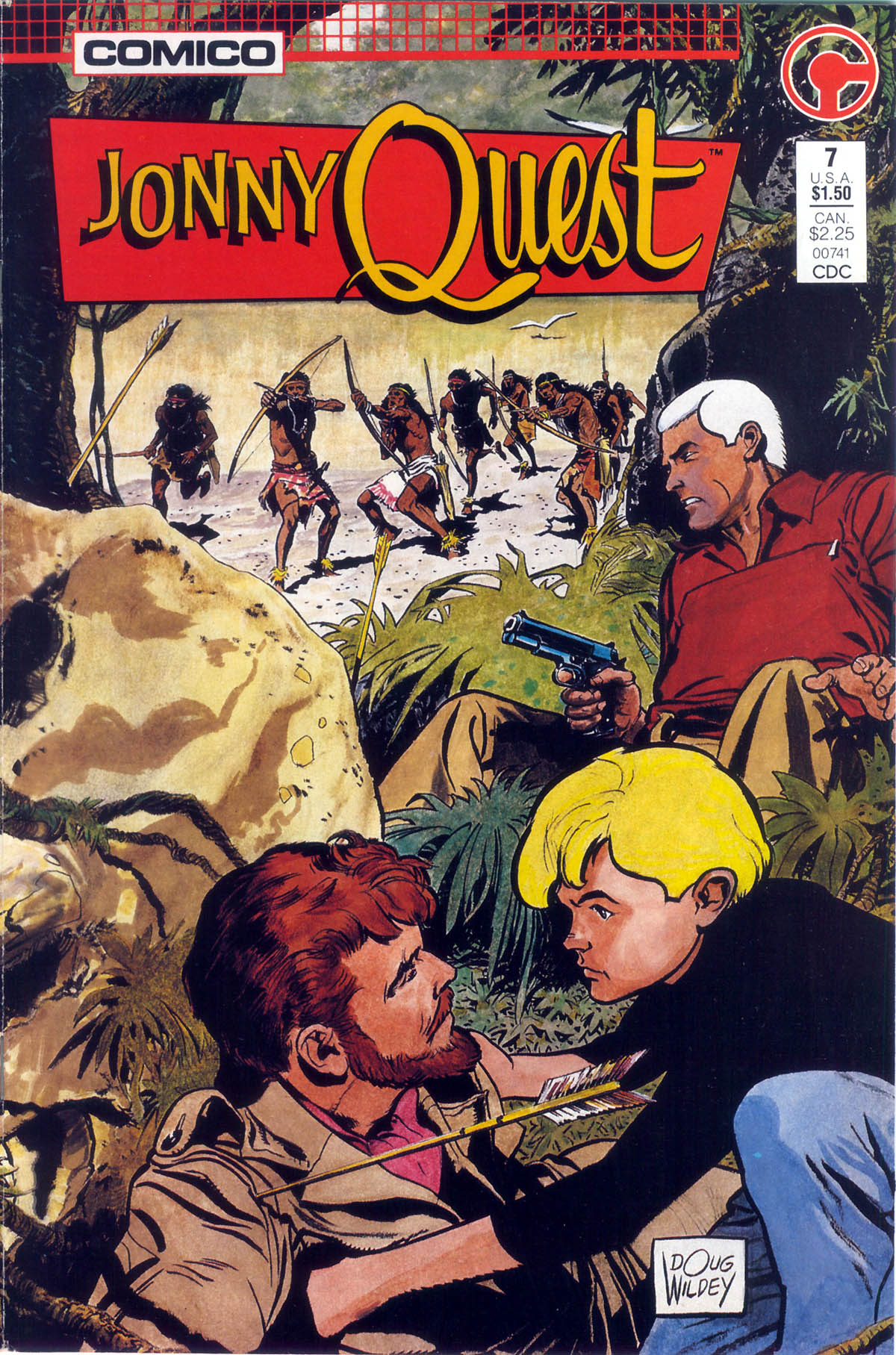 Read online Jonny Quest comic -  Issue #7 - 1