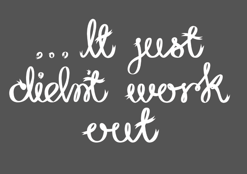 Design Practice Ribbon sentence 1