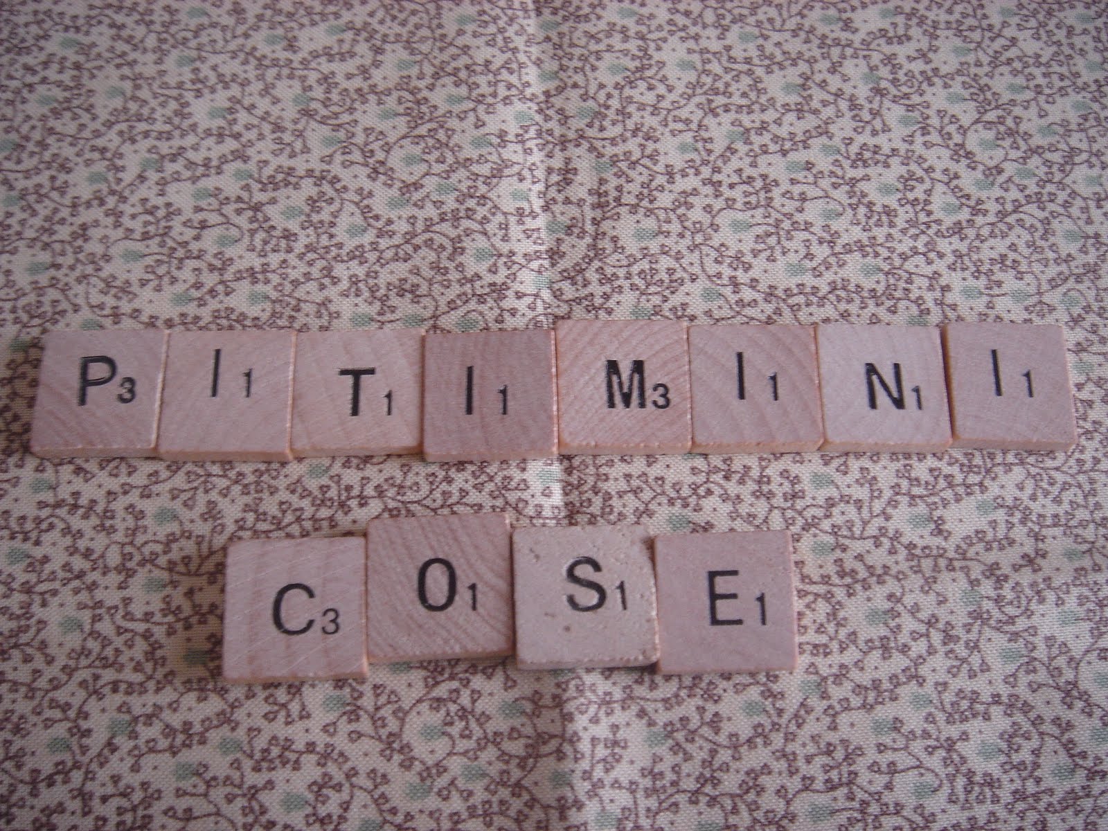 Pitimini Pitimini Cose Dice 