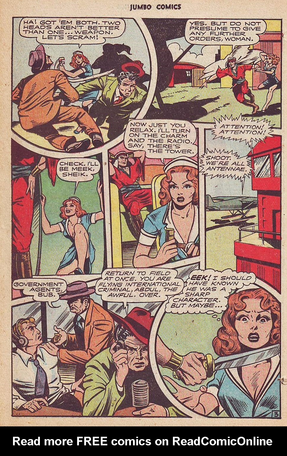 Read online Jumbo Comics comic -  Issue #99 - 32