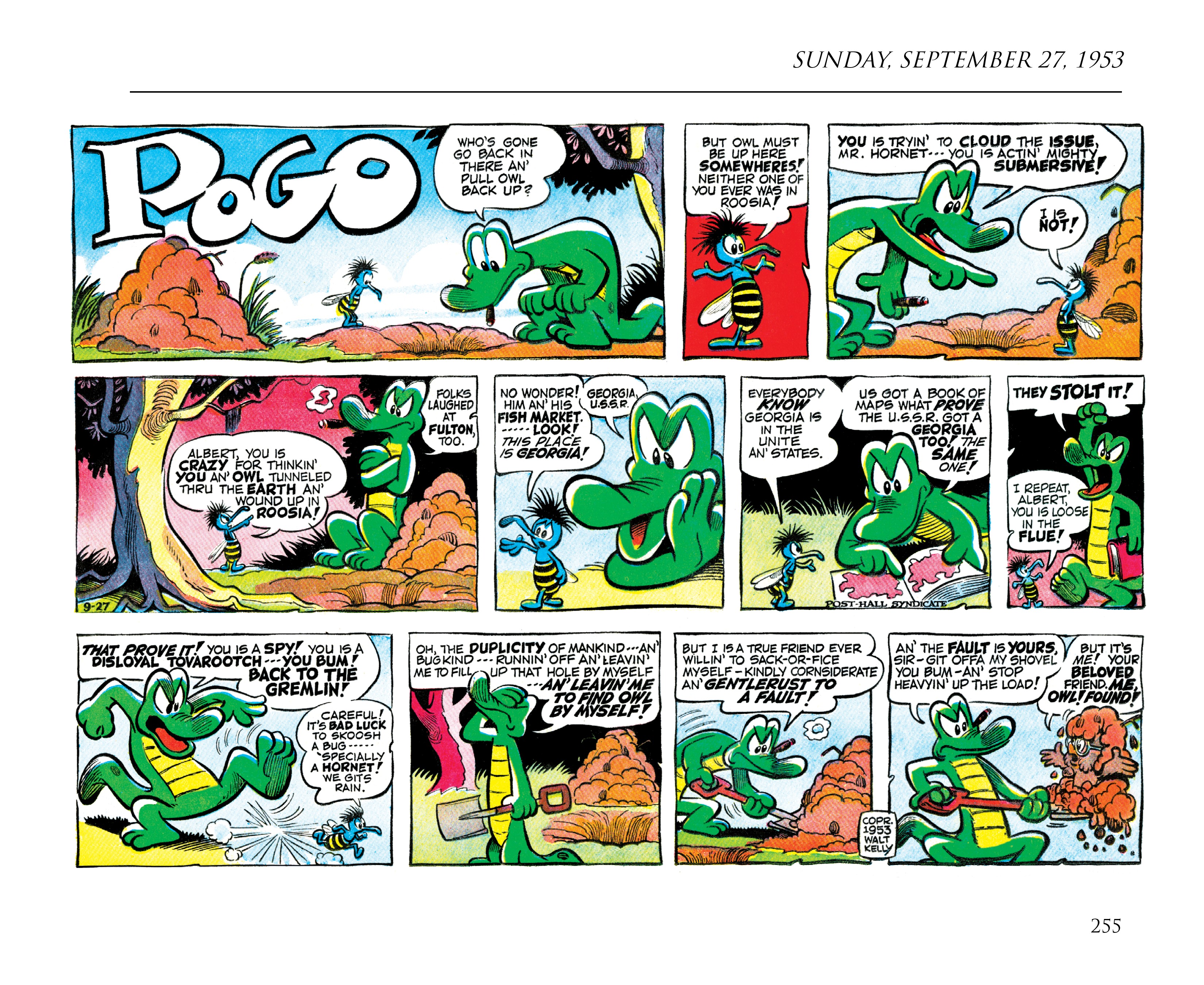 Read online Pogo by Walt Kelly: The Complete Syndicated Comic Strips comic -  Issue # TPB 3 (Part 3) - 67