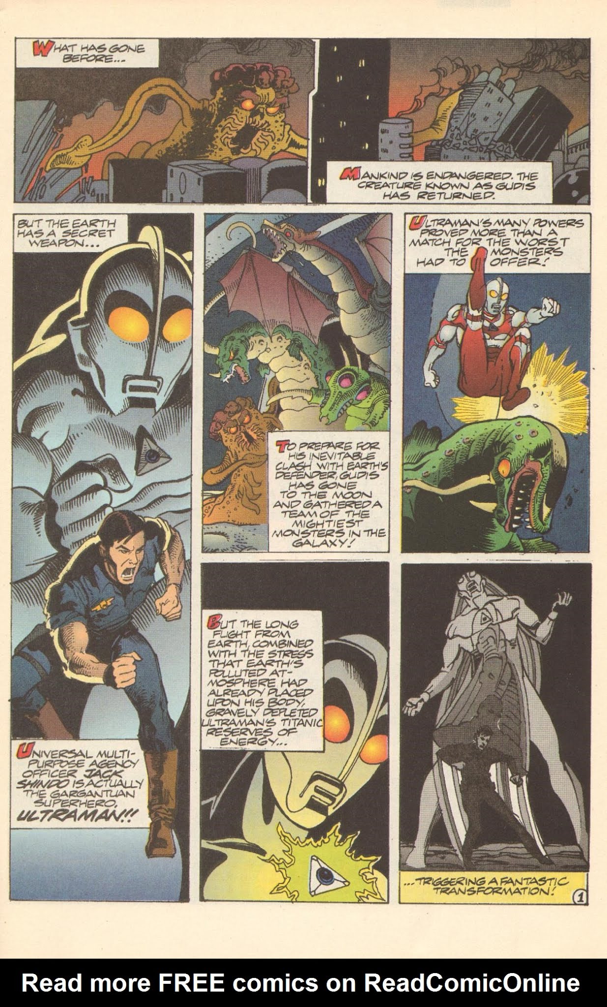 Read online Ultraman (1993) comic -  Issue #3 - 3