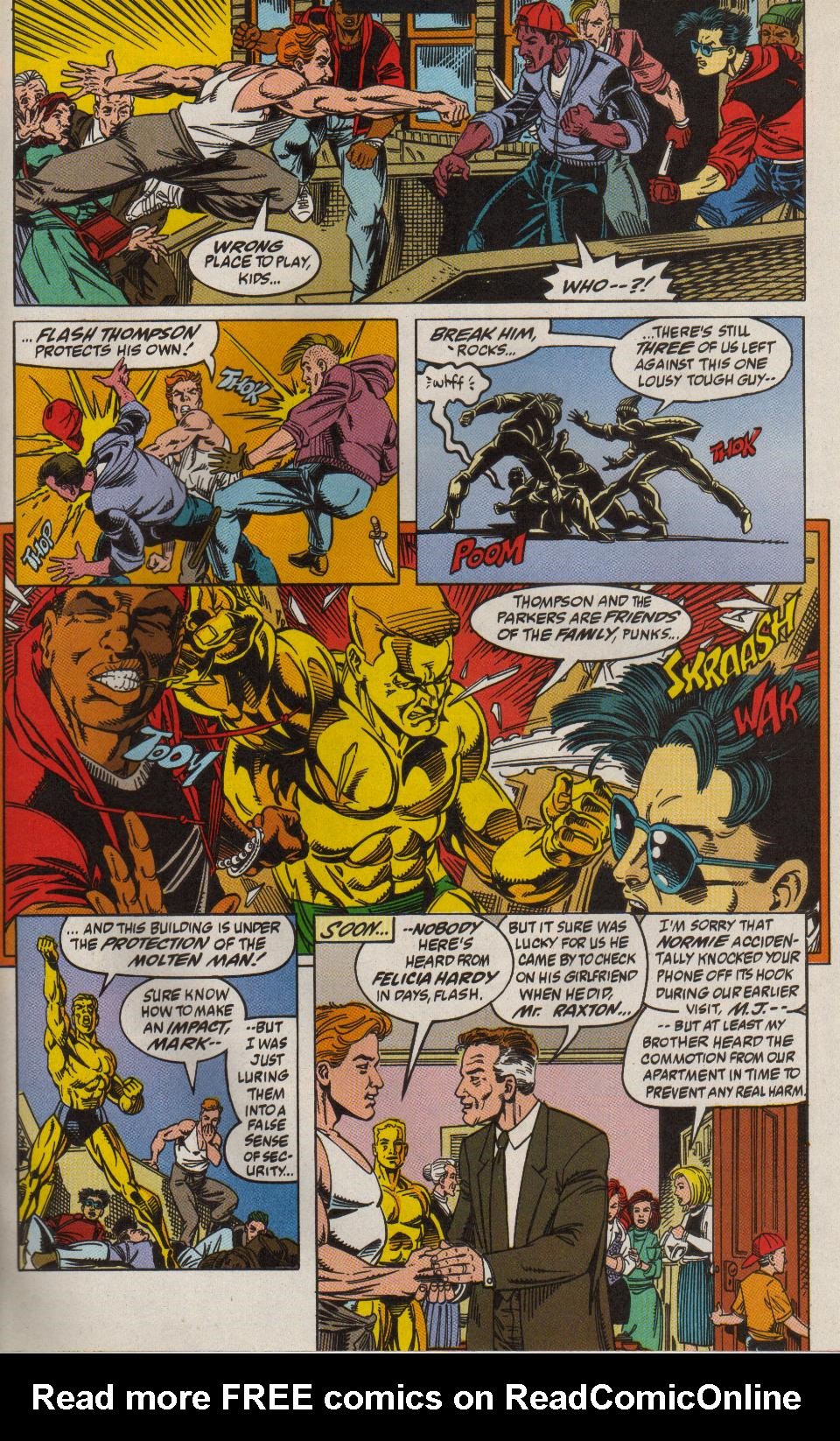 Read online Spider-Man (1990) comic -  Issue #36 - Hate Is In The Air - 7