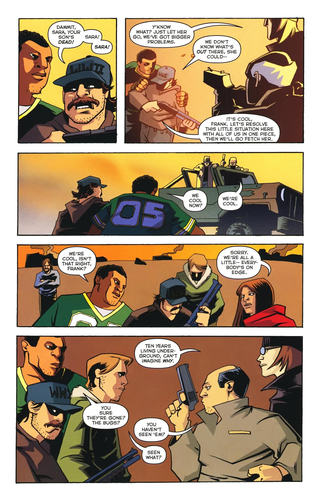 Read online Resurrection (2009) comic -  Issue #1 - 10