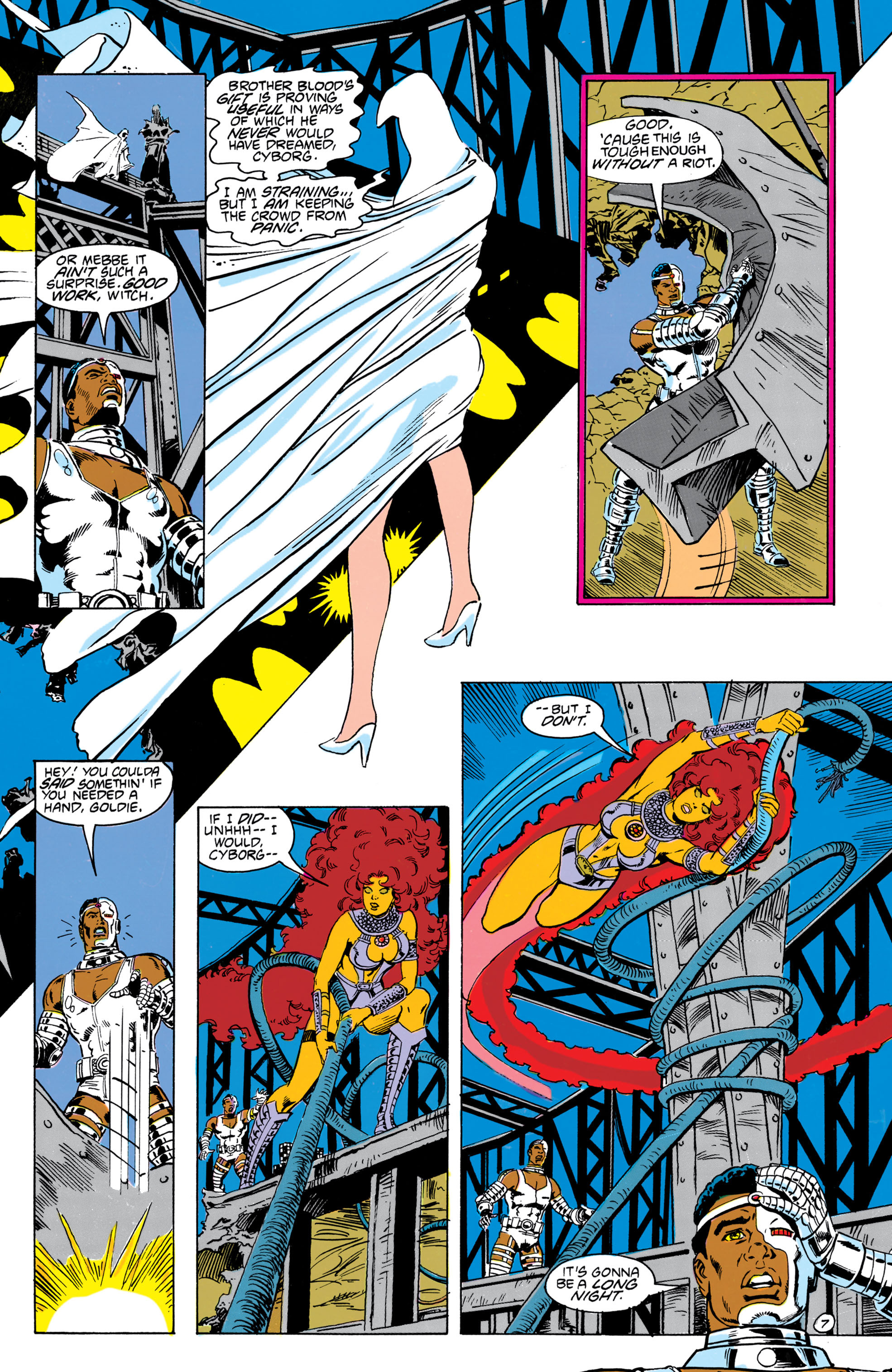 Read online The New Teen Titans (1984) comic -  Issue #33 - 8