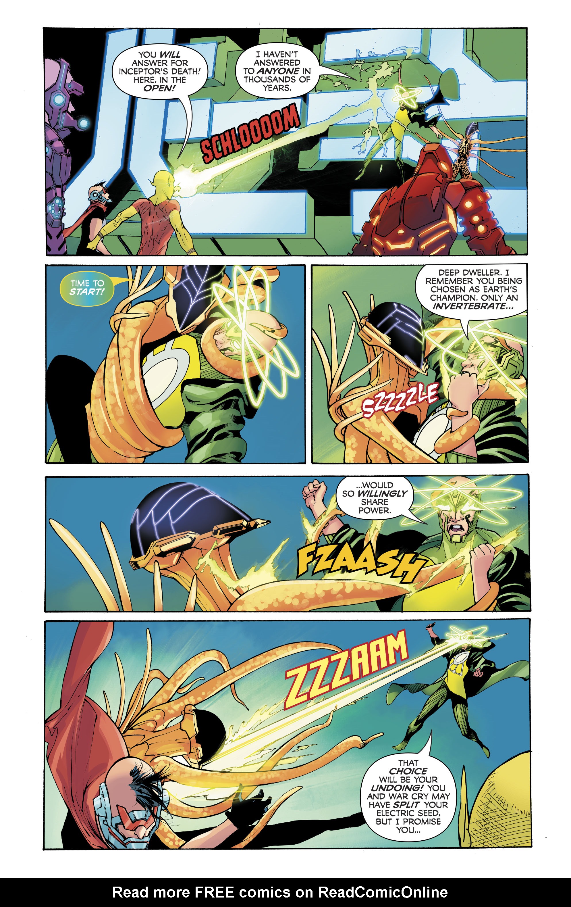 Read online Electric Warriors comic -  Issue #5 - 17