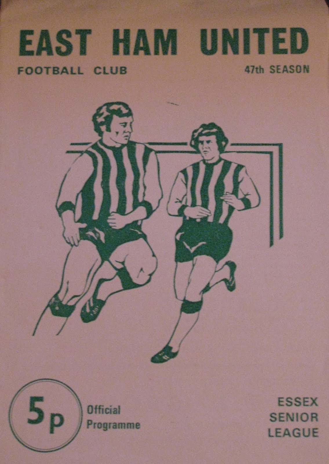 Cold End: FORGOTTEN FOOTBALL - EAST UNITED BECKTON UNITED