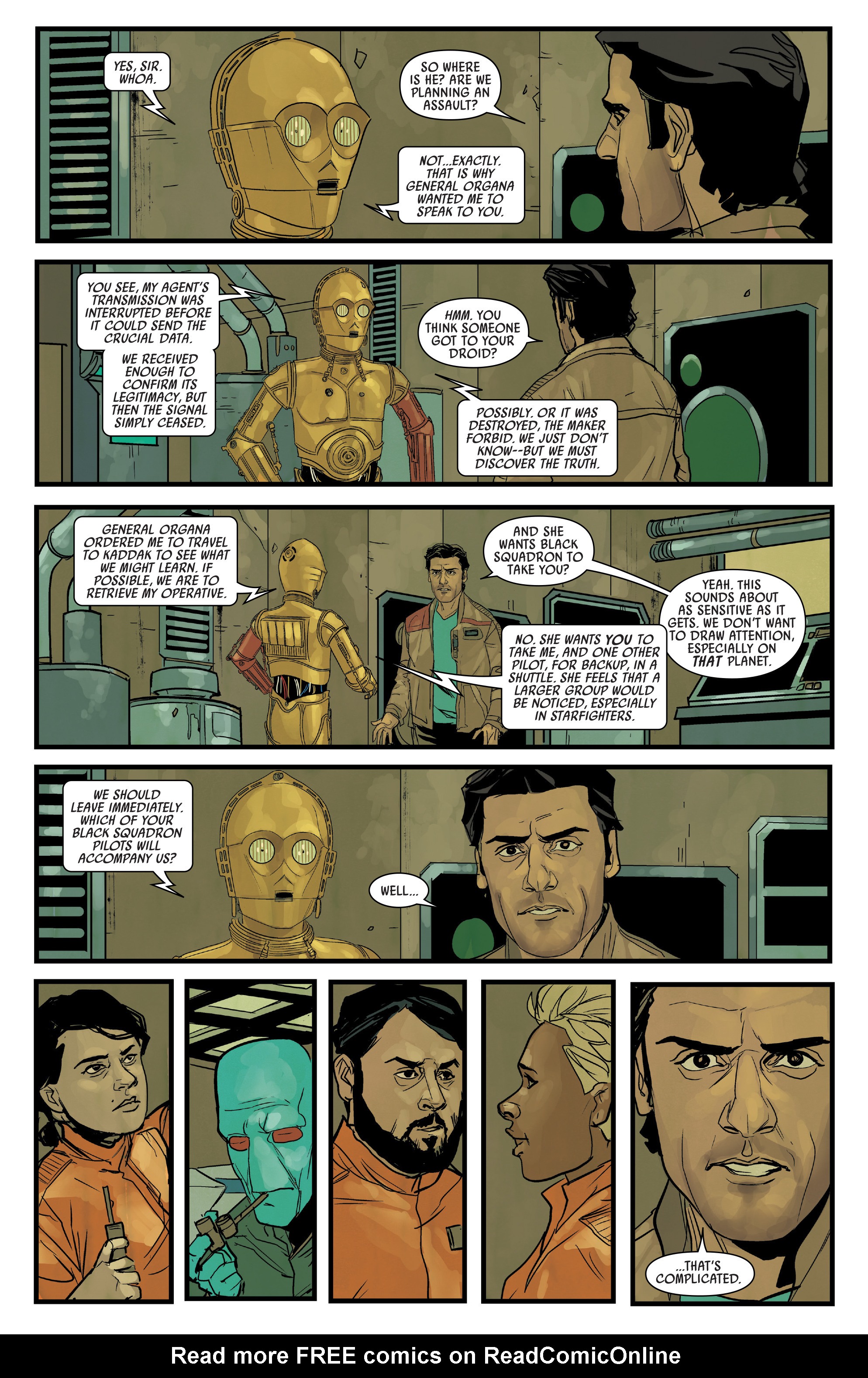 Read online Poe Dameron comic -  Issue #8 - 16