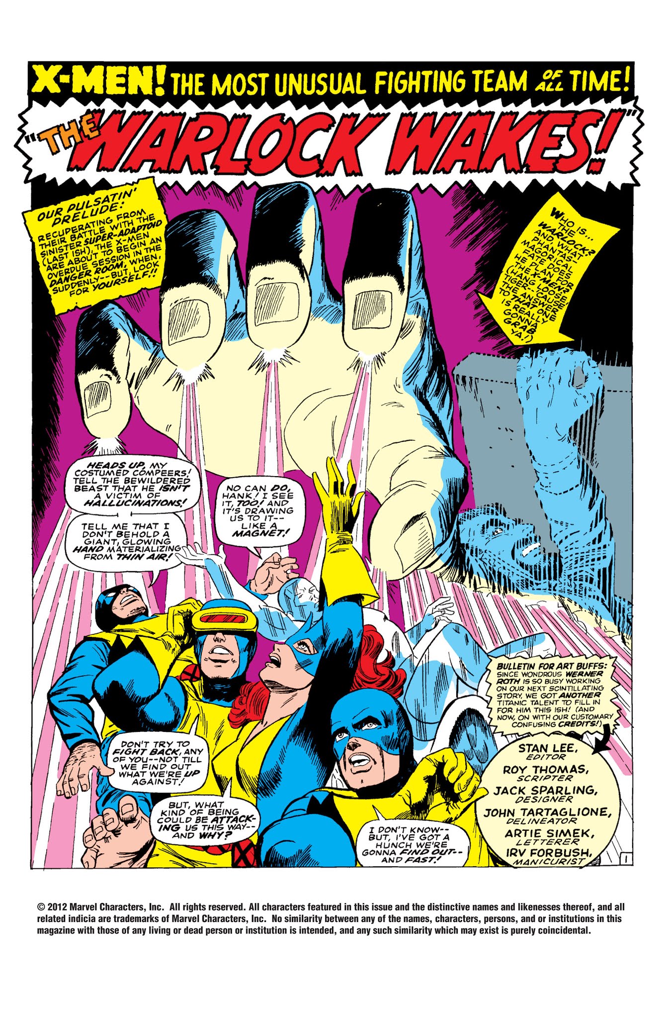 Read online Marvel Masterworks: The X-Men comic -  Issue # TPB 3 (Part 2) - 72