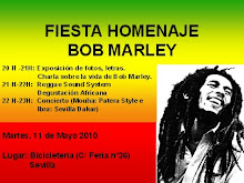 Homenaje a Bob Marley. Día 11 de mayo