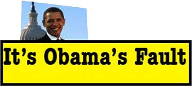 It's Obama's Fault