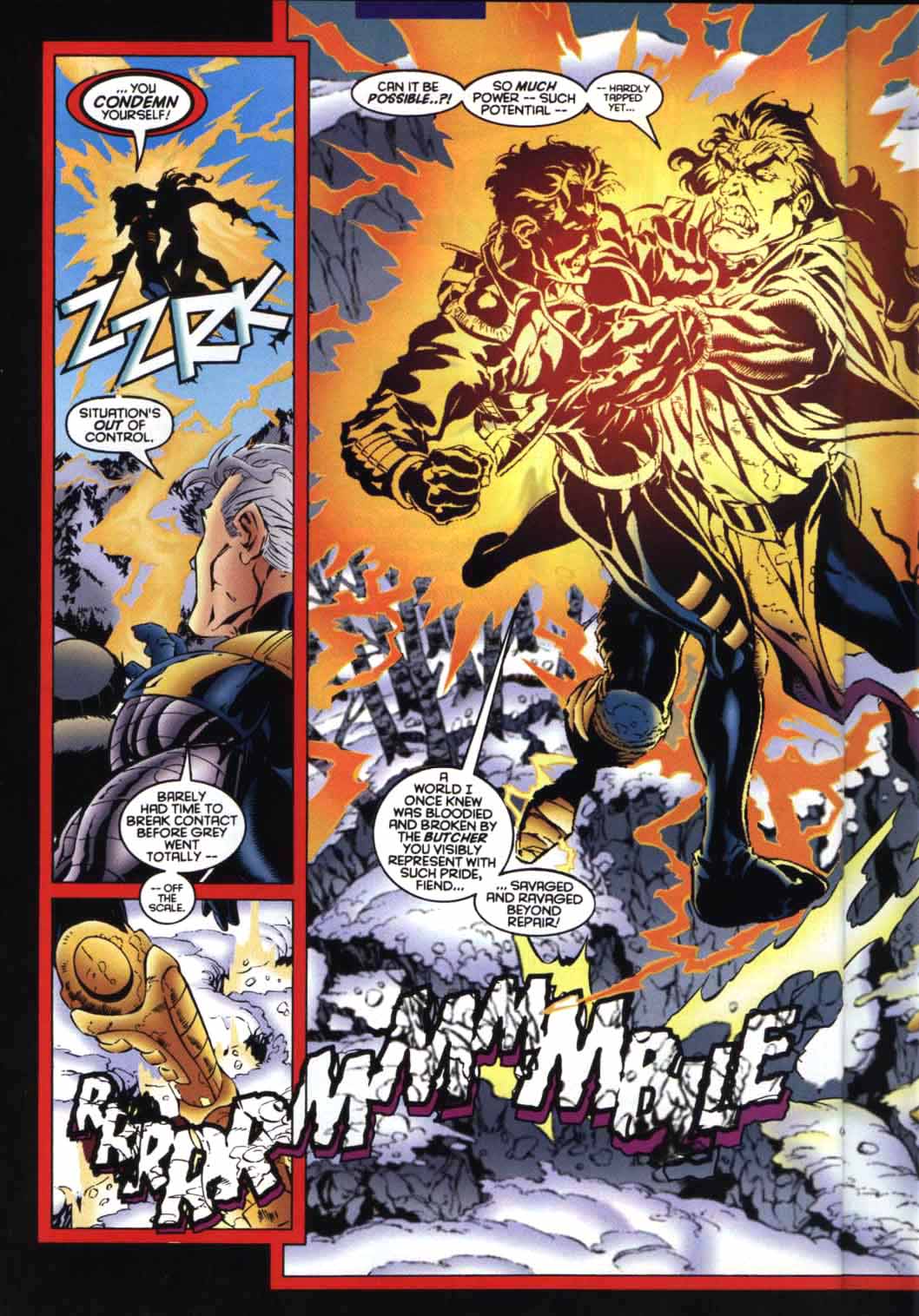 Read online X-Man comic -  Issue #14 - 16