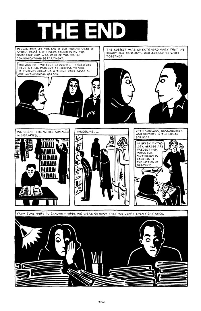Read online Persepolis comic -  Issue # TPB 2 - 177